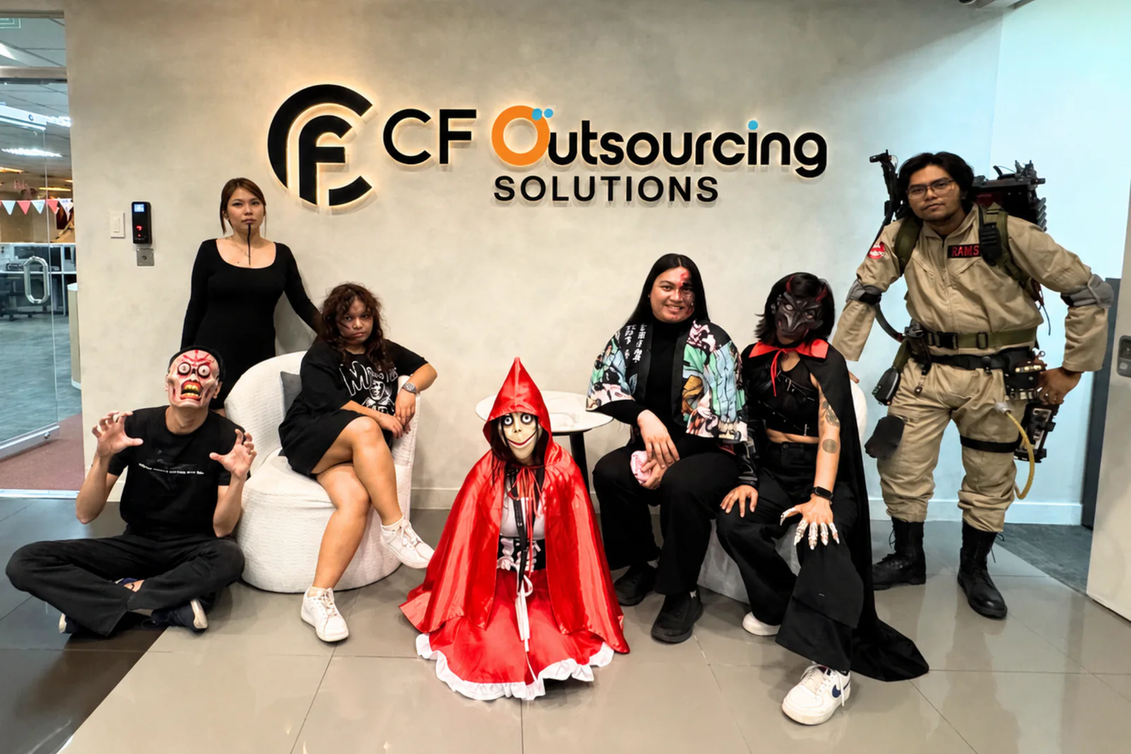 CF employees celebrating Halloween 2024 in costume (photo 1 of 11)